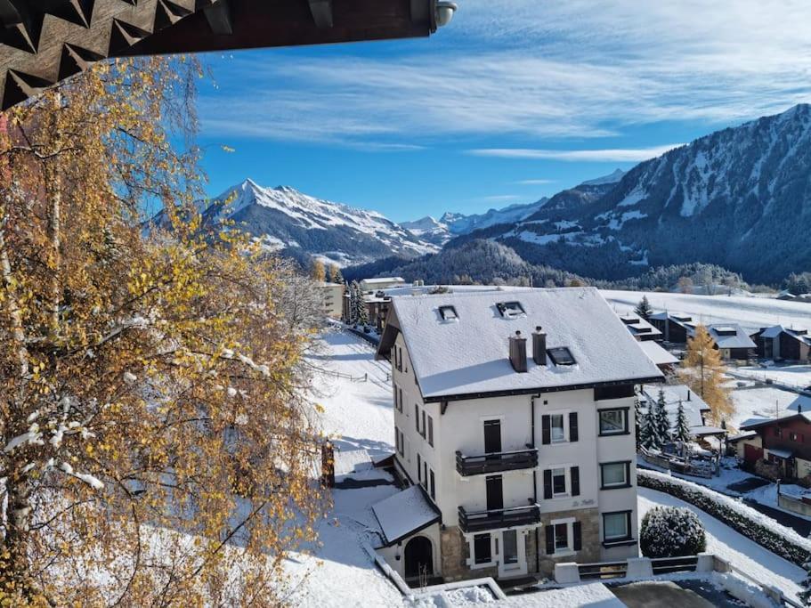 Appartement Lumineux Au Centre Du Village Leysin Exterior photo