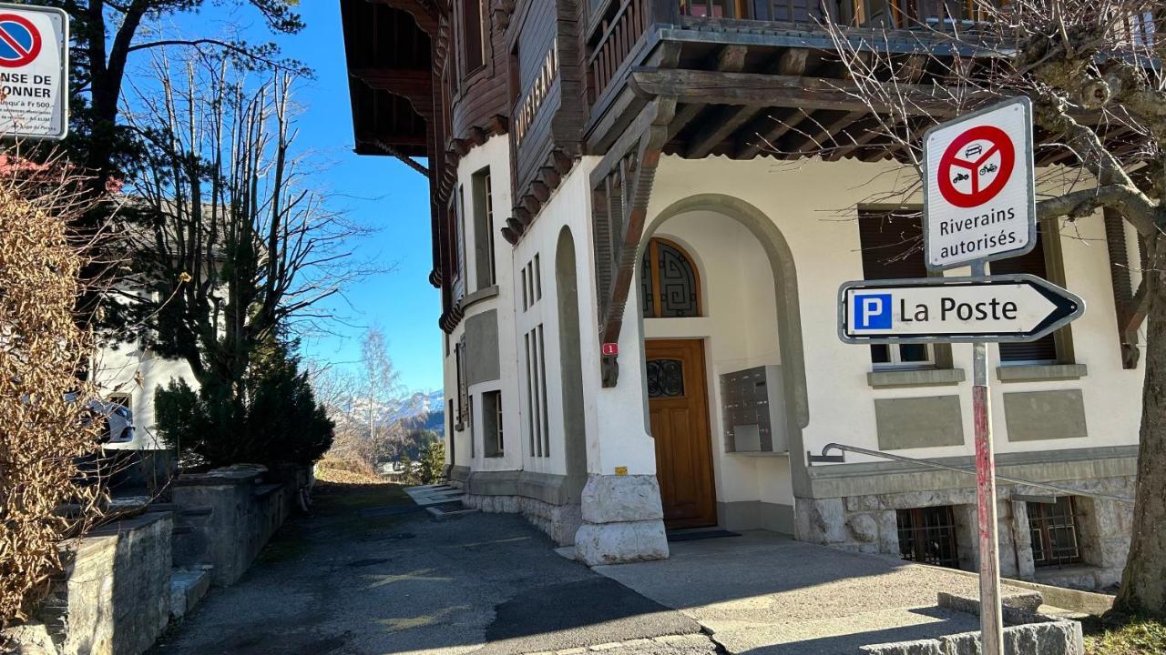 Appartement Lumineux Au Centre Du Village Leysin Exterior photo